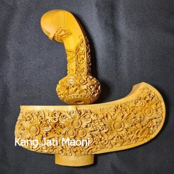 warangka keris pusaka ukir 3d antik deder keris  KJM4312353