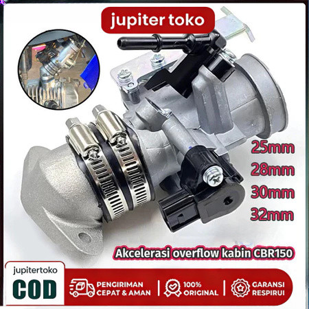 KARBURATOR TB CBR PNP WAVE 28MM 30MM 32MM SUPRA 125 FI INJEKSI KYZ KPH FULL SET INTAKE TPS COP INJEK