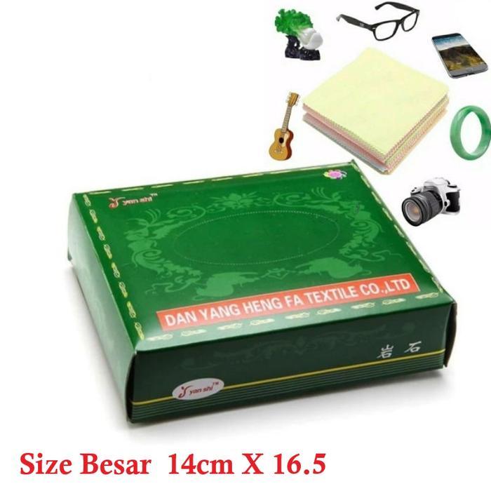 Glorious I.T 1 Box isi 100 Kain Lap Pembersih Kaca Kacamata Microfiber Lensa Layar Gadget Camera HP 