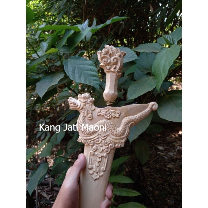 Warangka Keris Ukiran Naga Buat Patrem standart Free Lubang