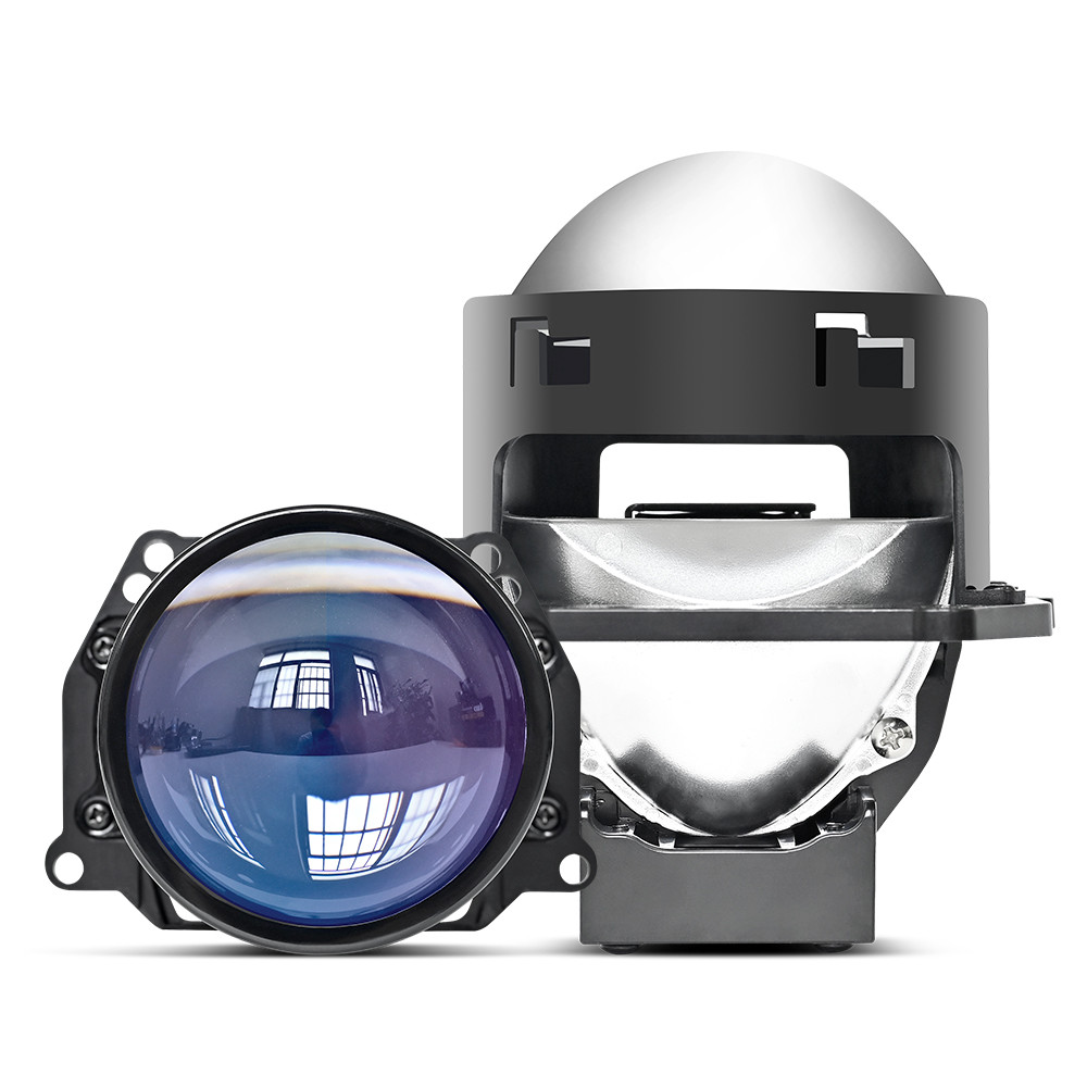 New 3 inch Car Bi LED Projector lenses Headlight 12V 140W 6000K Super Bright Hella 3R G5 For H4 H7 9