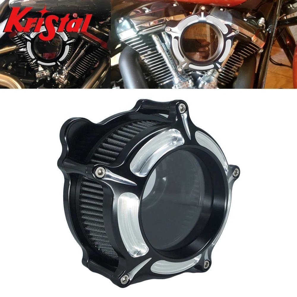 Filter Air Cleaner Motor Harley Clarion Sportster XL 883 1200 Dyna FXDLS Touring Electra Road Glide 