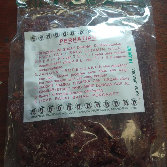 dendeng sapi cap cabe - Dendeng Kasar