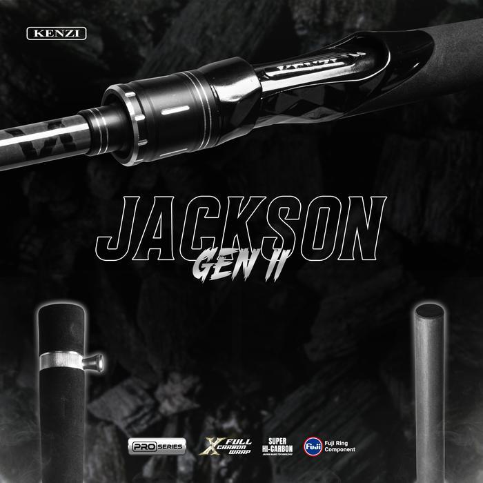 seleraseru16 JORAN KENZI JACKSON PRO 602 GEN-II  - Joran Spinning Carbon Solid | Full Fuji Guide | C