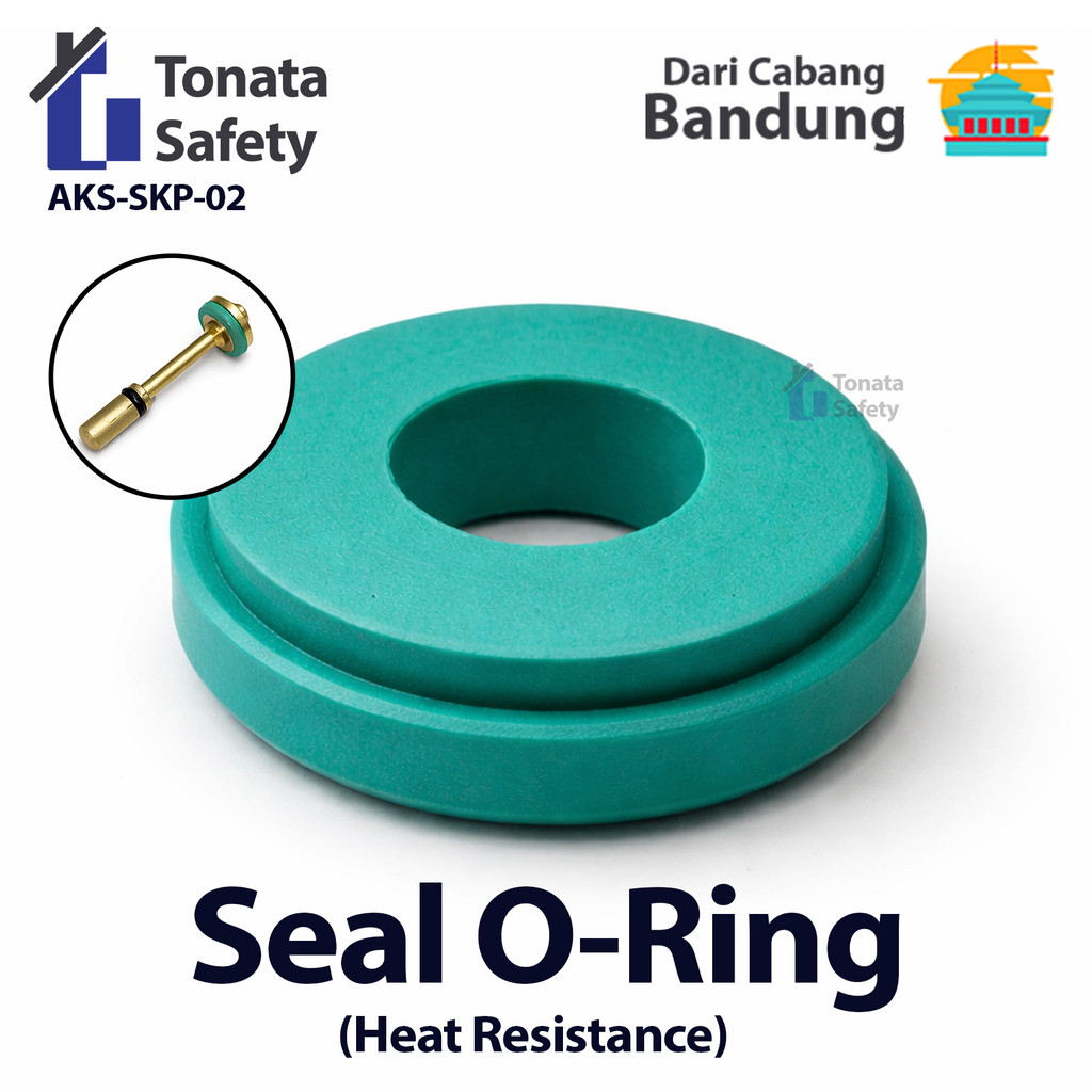 Seal O-Ring Knock Pin Heat Resistance Valve M30 / O-Ring Valve APAR untuk Kapasitas 3–12 Kg / Karet 