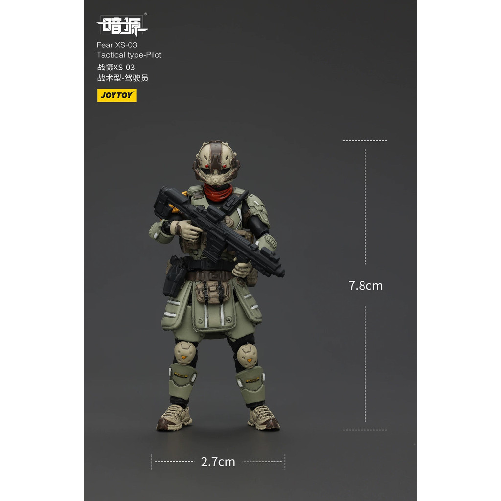 JOYTOY Dark Source Fear XS-03 Tactical type-Pilot Action Figure Doll Model Gift Decoration Collectio