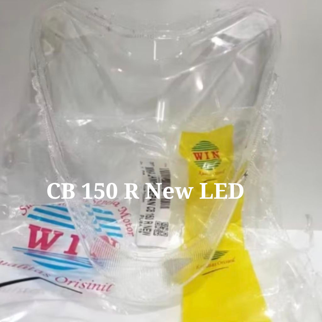 Mika Kaca Lampu Depan Honda NEW CB 150 R LED 2015-2021 Merk WIN