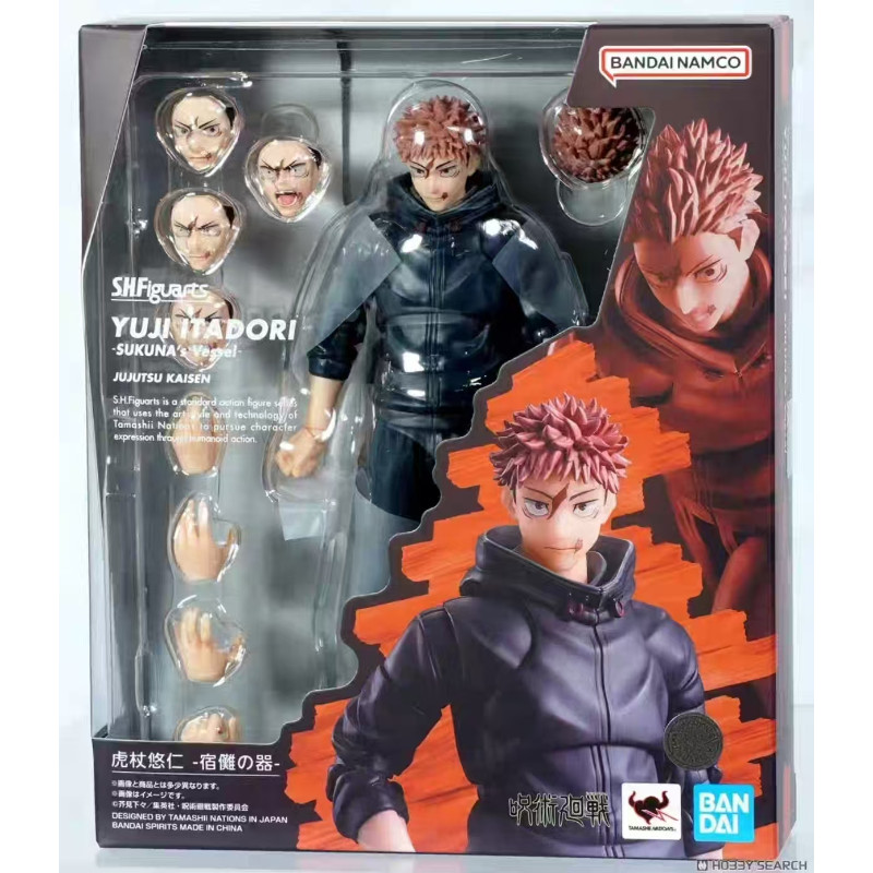 in stock BANDAI S.H.Figuarts SHF Yuta Okkotsu Special Grade Sorcerer Jujutsu Kaisen Anime Action