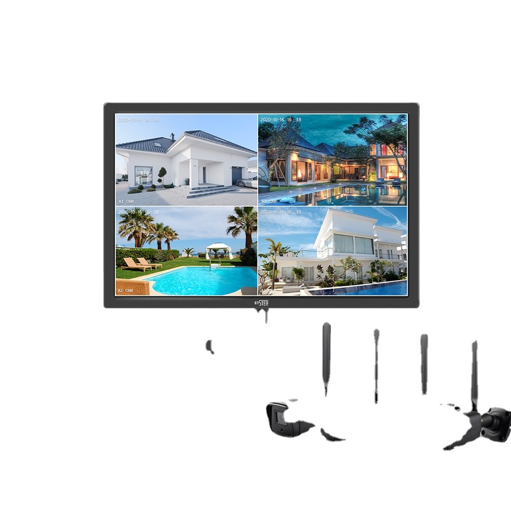 8ch Security System With 7 LCD Cctv Camera Wifi Ip Camera Wifi Nvr Wireless Kit