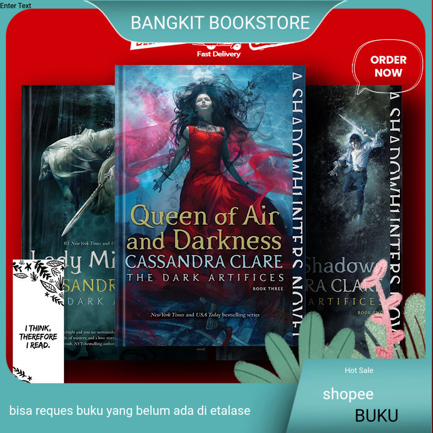 bukuLady Midnight | Lord of Shadows | Queen of Air and Darkness by Cassandra Clare
