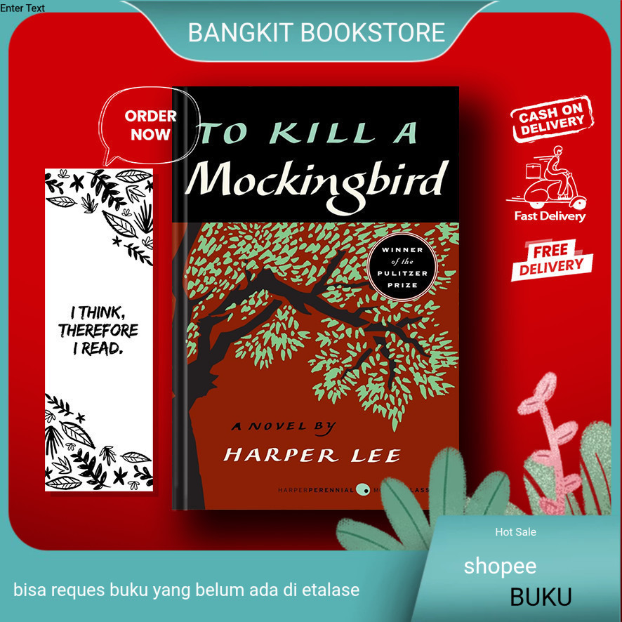 bukuTo Kill a Mockingbird By Harper Lee (English)