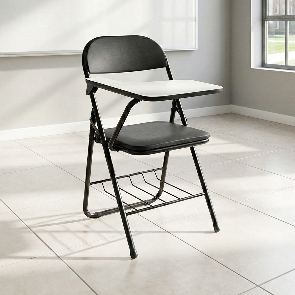 Informa Kursi Sekolah Kulit - Hitam School Chair Furniture Sekolah Kursi Kuliah School Furniture