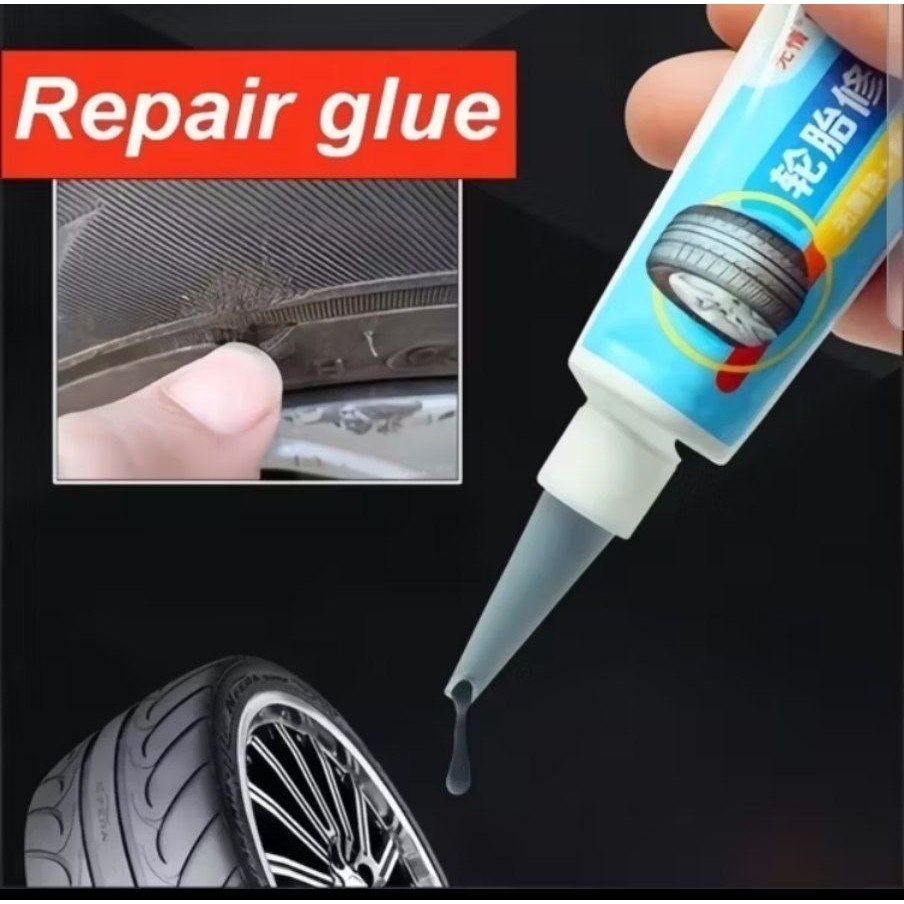 lem tambal ban tubeless motor luar mobil sobek 30ML tambal ban tip top penambal bocor dan rembesan U