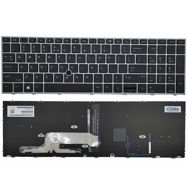 New Backlit US UK Russian Keyboard HP ZBOOK 15 G5 17 G5 ZBOOK 15G5 17G5 RU black