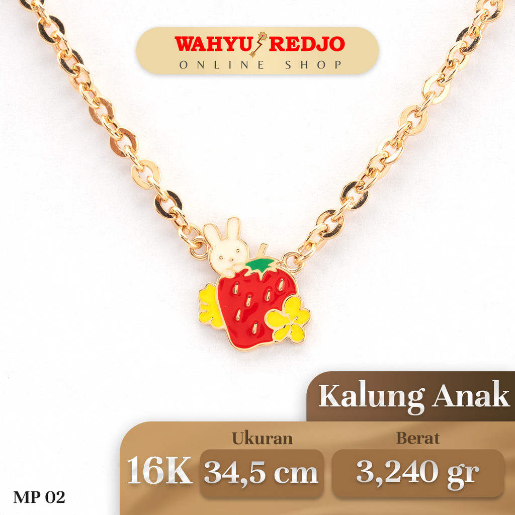 Kalung Emas Anak Kadar 16K Wahyu Redjo KLA-16K-30159687