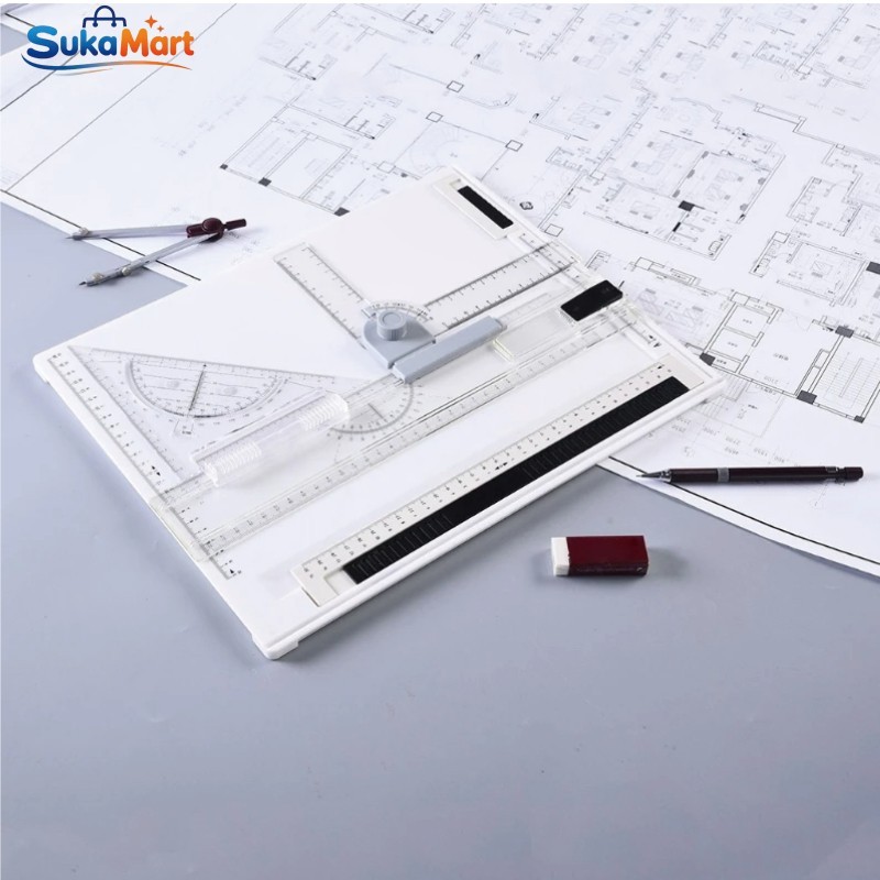 Meja Gambar Teknik A3 Peralatan Arsitek Free Isograph Untuk Mahasiswa Dan Profesional Desain