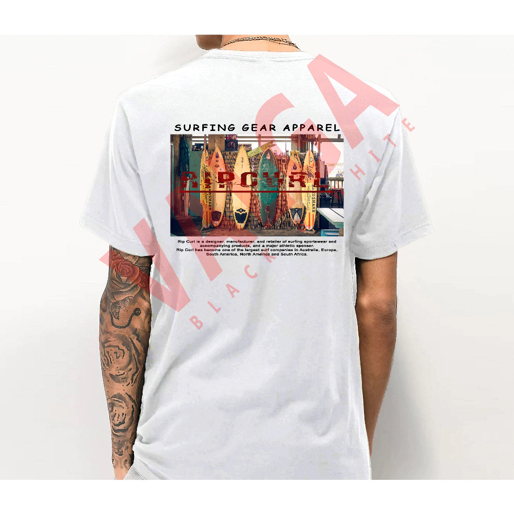 (COD) Kaos Ripcurl 100 % Catton Combed 24S Kualitas PREMIUM