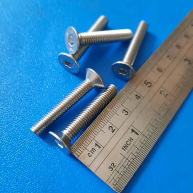 Baut L payung 6x35mm stainless