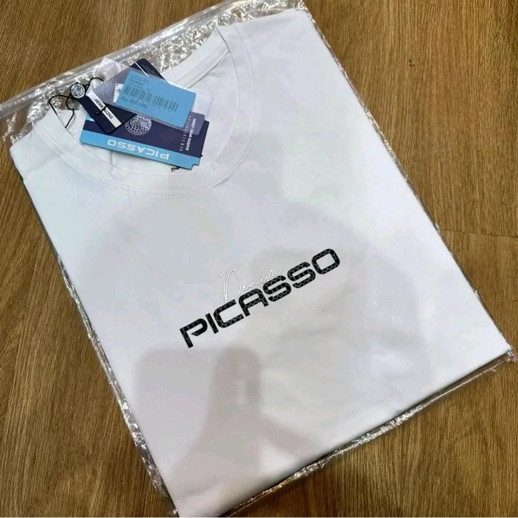 [OBLONG PICASSO] Baju Kaos Oblong Pria Picasso Original / Premium Bahan adem