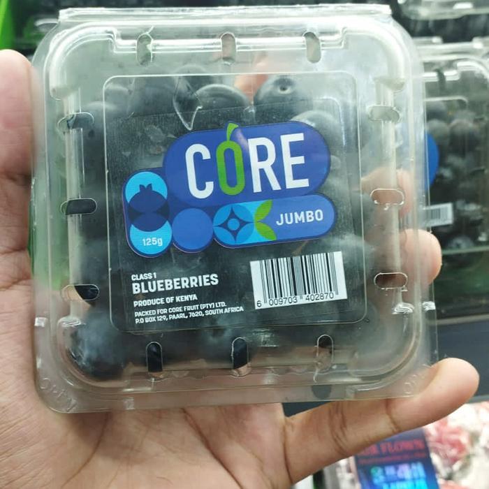 Blueberry jumbo core import | blueberry fresh core jumbo 125grm