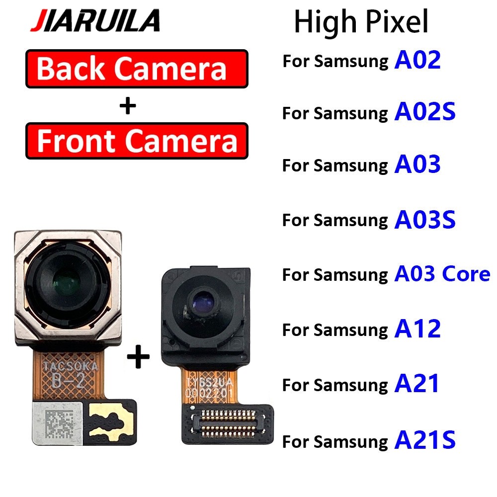 Untuk Samsung A02 A02S A03 Core A03S A12 A21 A21S Kamera Depan Belakang Utama Menghadap Modul Kamera