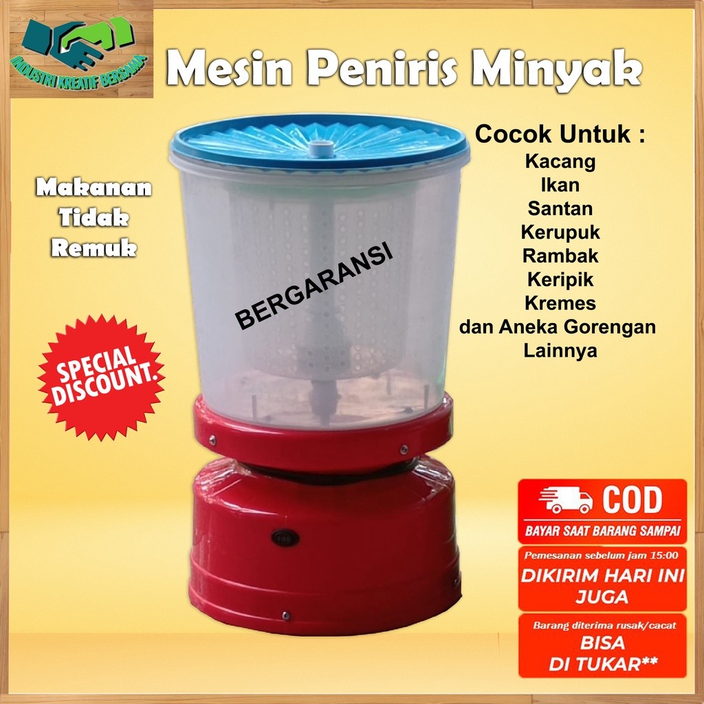 SPINER PENIRIS MINYAK/ SARINGAN MINYAK MURAH /MESIN SPINER MURAH /BEST SELLER SPINER MINYAK / PENYED