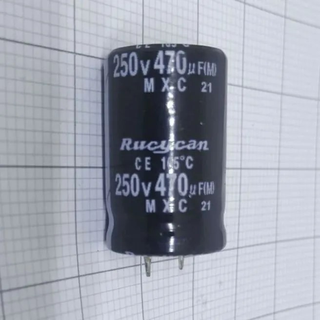 Kapasitor Elco 470uf - 250v 470uf250v 470uf/250v Capacitor