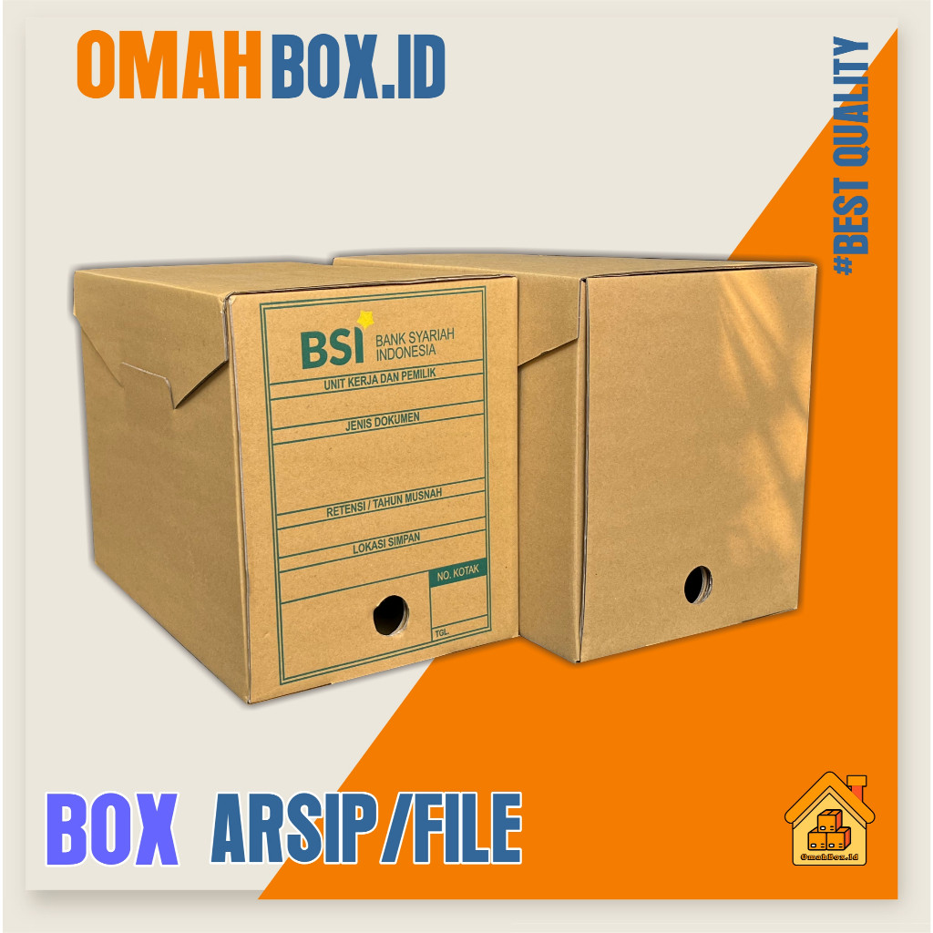 Terlaris Kardus box arsip/file 38x23x28 cm / box file / box dokument / Kardus file / kardus arsip / 