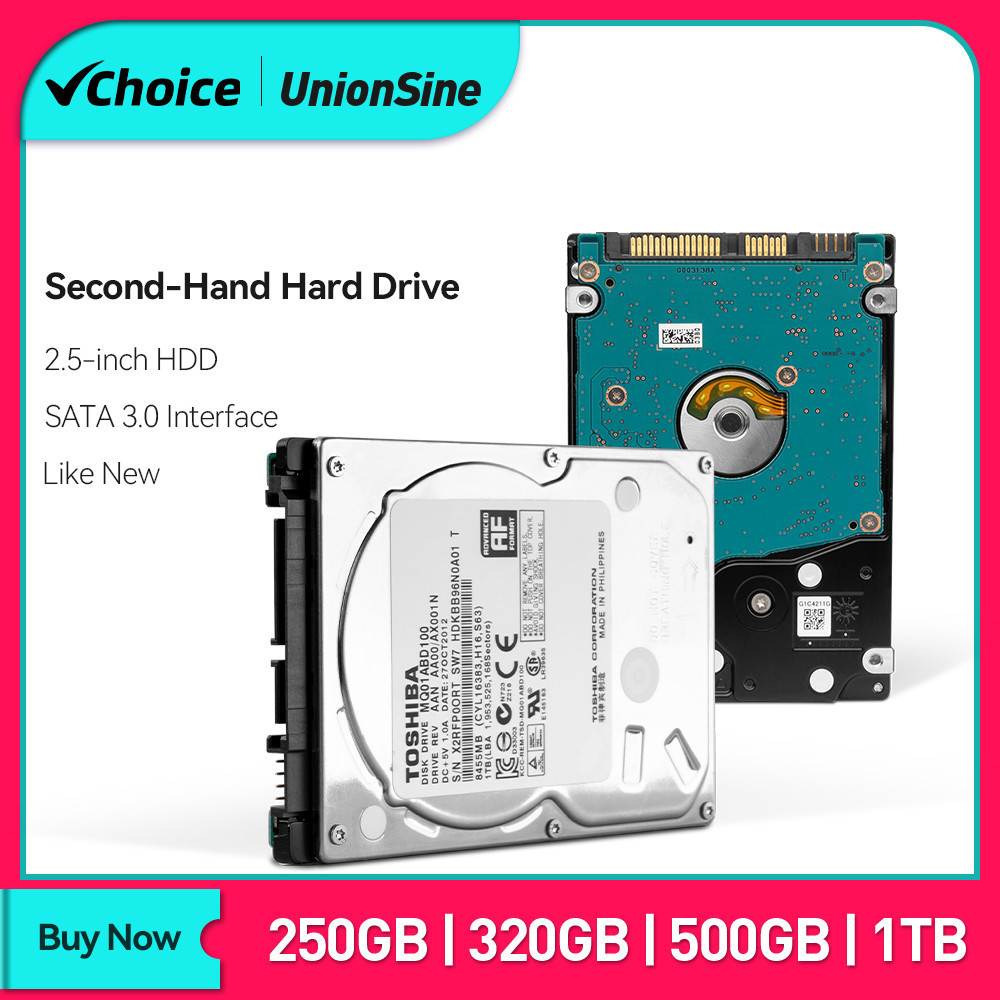 Used 2.5" SATA3 HDD laptop Notebook Internal 1TB 250GB 320GB 500GB HDD Hard sk Hard Drive 5400-7200R