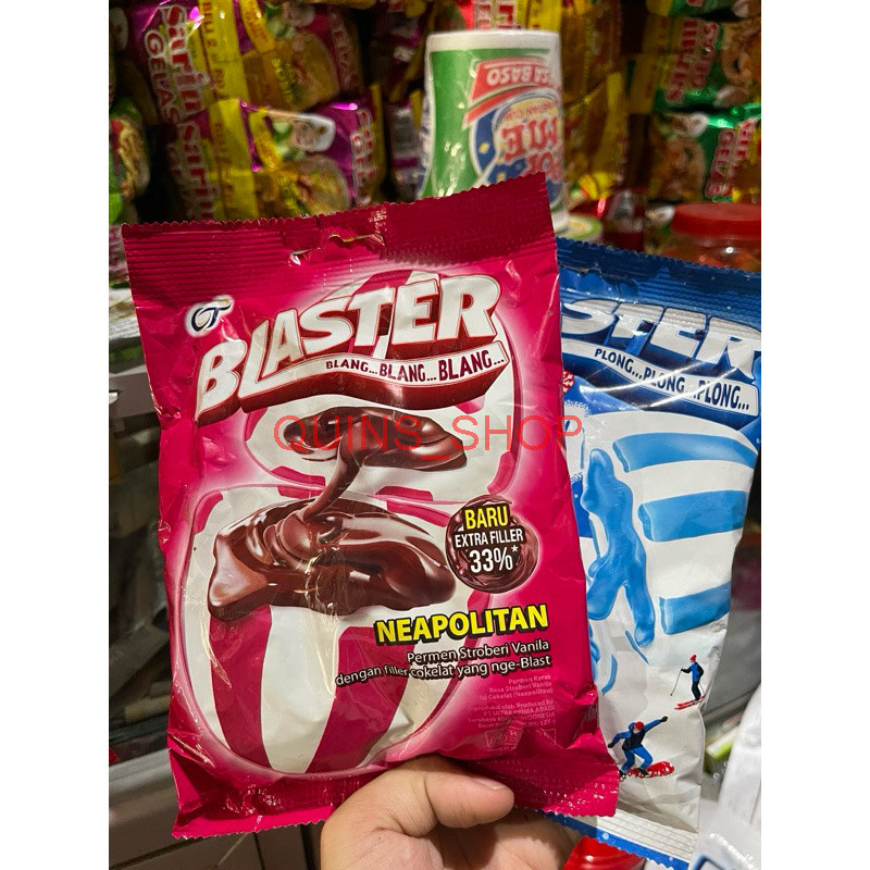 Permen Blaster 1pack / Permen Blaster Aneka rasa / Permen blaster murah quins_shop