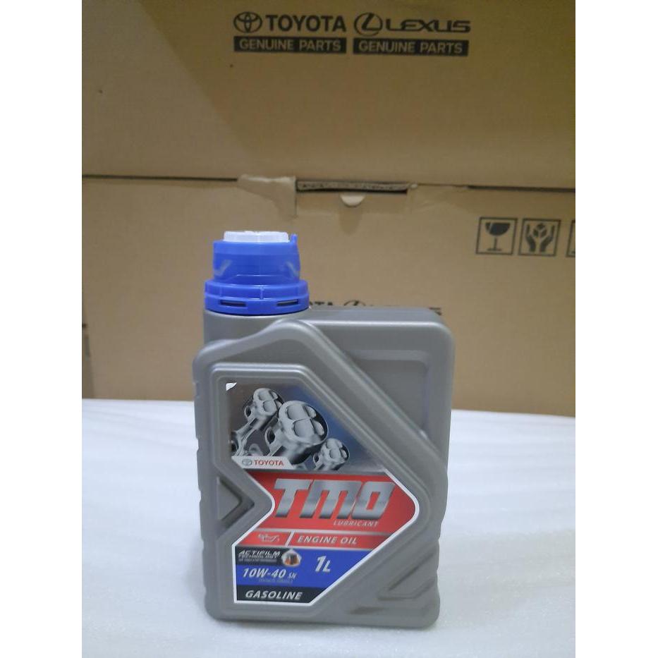 oli mesin toyota bensin TMO 10w-40 1 liter ori PASSSS