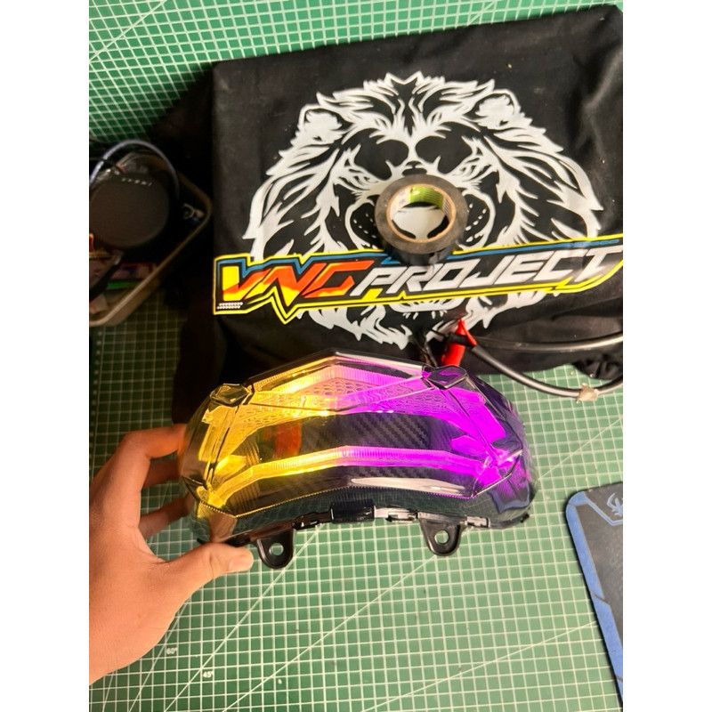 stoplamp slim frame vario led old 125/150 (satu set pnp vario led old)