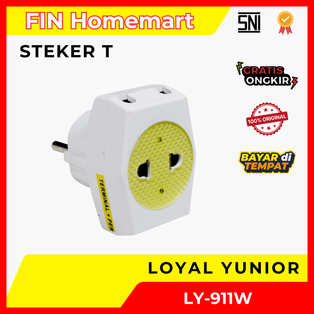 Stop Kontak T Multi Loyal LY-911 W