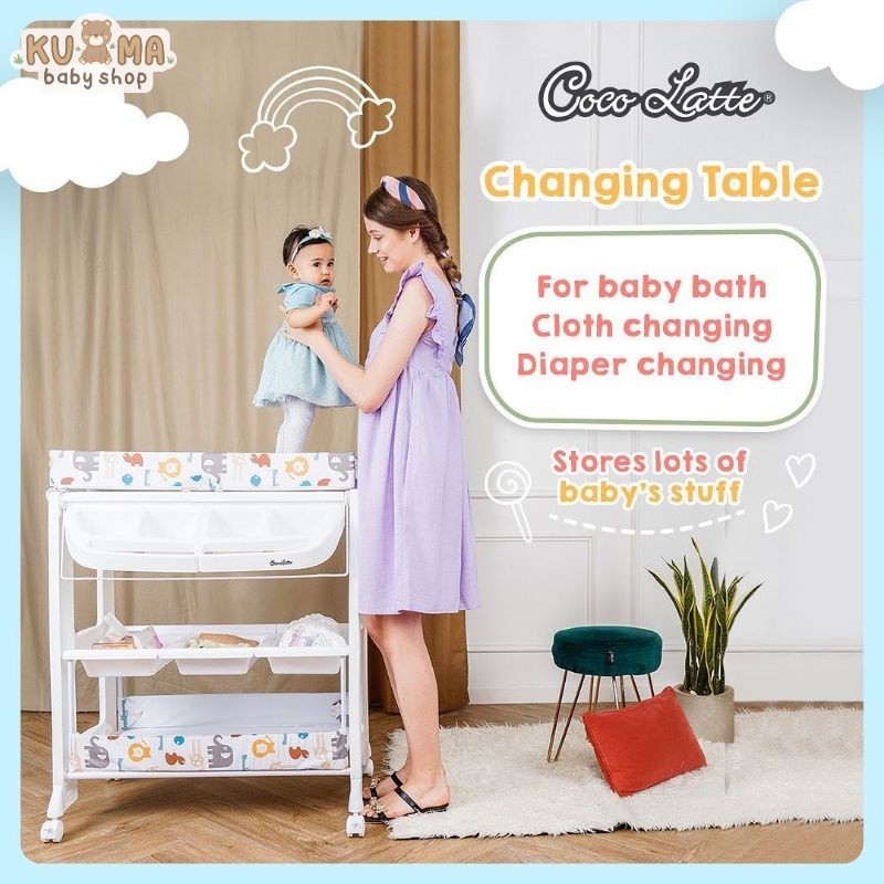 Cocolatte Changing Table Tempat Ganti Popok Bayi