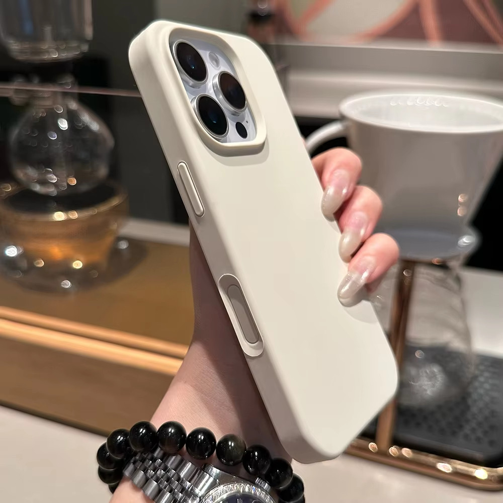 Luxury Liquid Silicone Case Untuk iPhone 11 13 12 15 14 16 Pro Max iPhone 12 Pro Soft Shockproof Mag