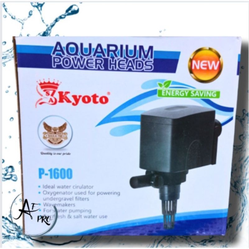 PROMO MURAH Pompa aquarium kolam KYOTO P 1600 Submersible pump