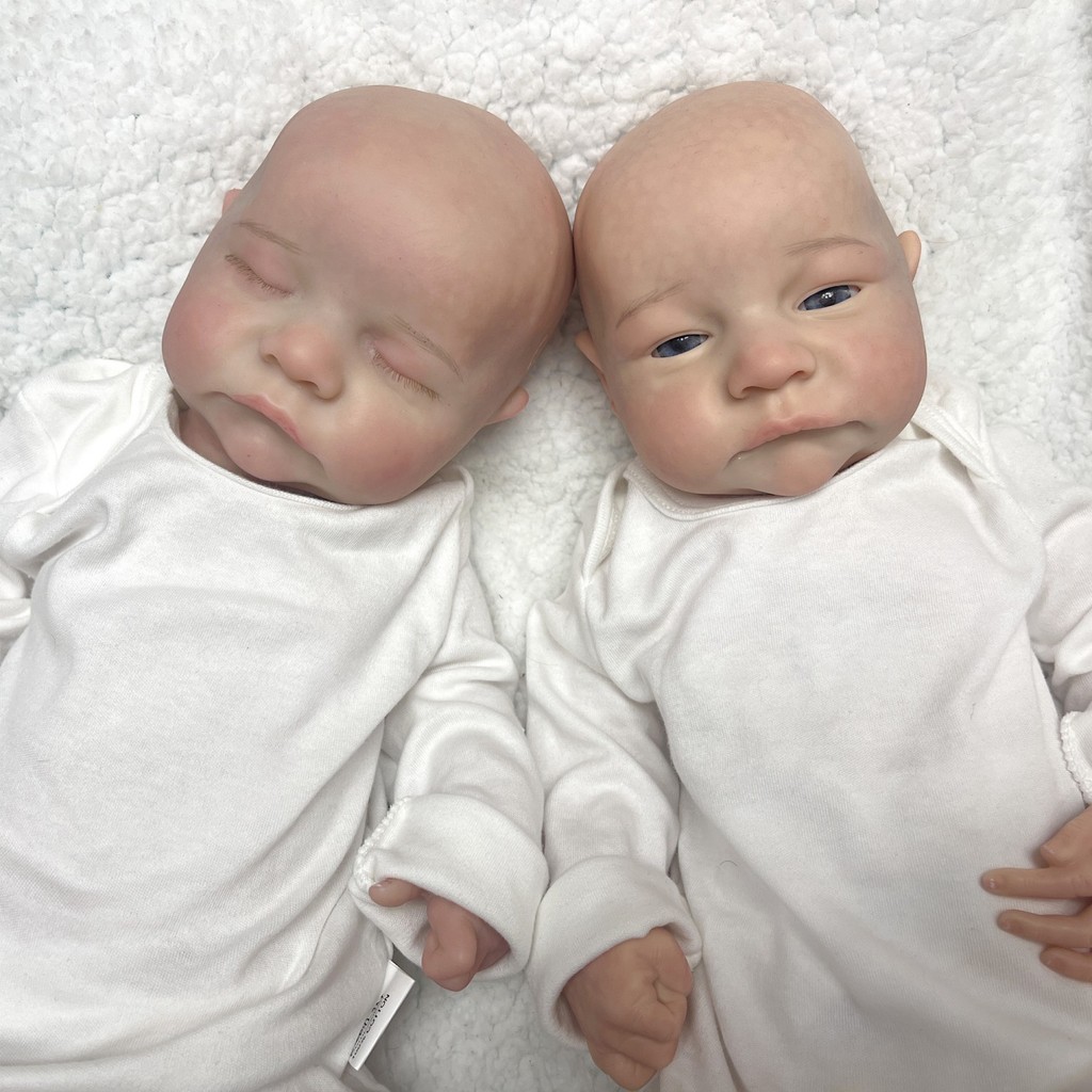 42cm Silicone Boy Levi Painted/Unpainted Doll Full Solid Silicone Reborn Doll Handmade Baby Doll Bon