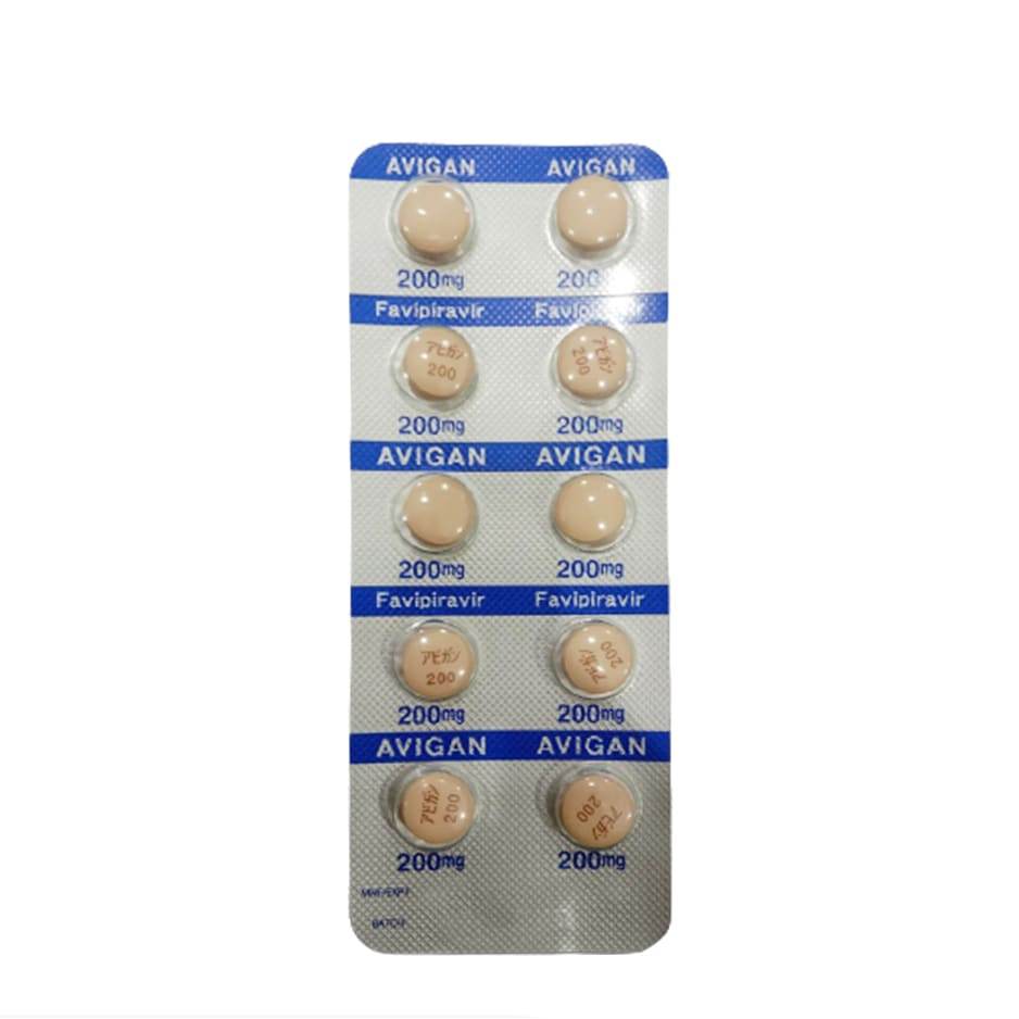 AVIGAN 200 MG 1 BLISTER @ 10 TABLET SALUT SELAPUT