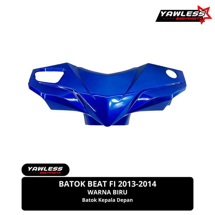 Batok Beat Fi 2013 - 2014 Depan Belakang warna Biru + mika speedometer beat fi / batok beat fi start