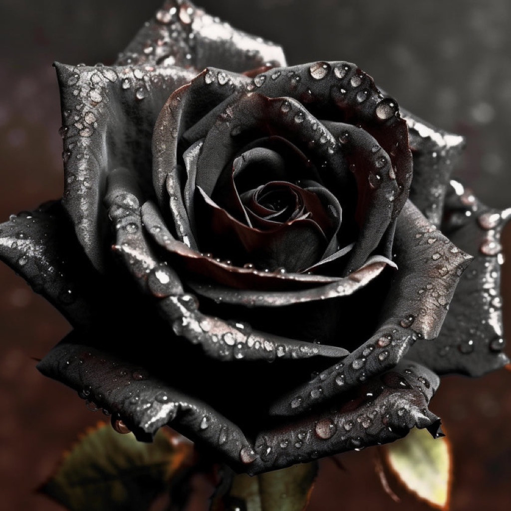 TERBARU tanaman bunga mawar hitam balck rose - bunga mawar warna hitam