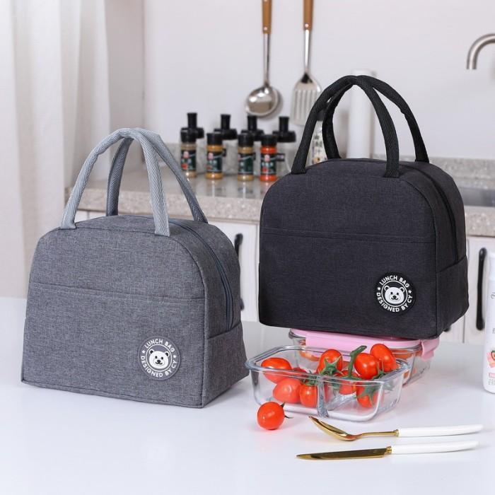 Tas Bekal Makan Cooler Bag Insulation Murah Awet Kuat Praktis Ringkas Tahan Panas Dingin Aluminium F