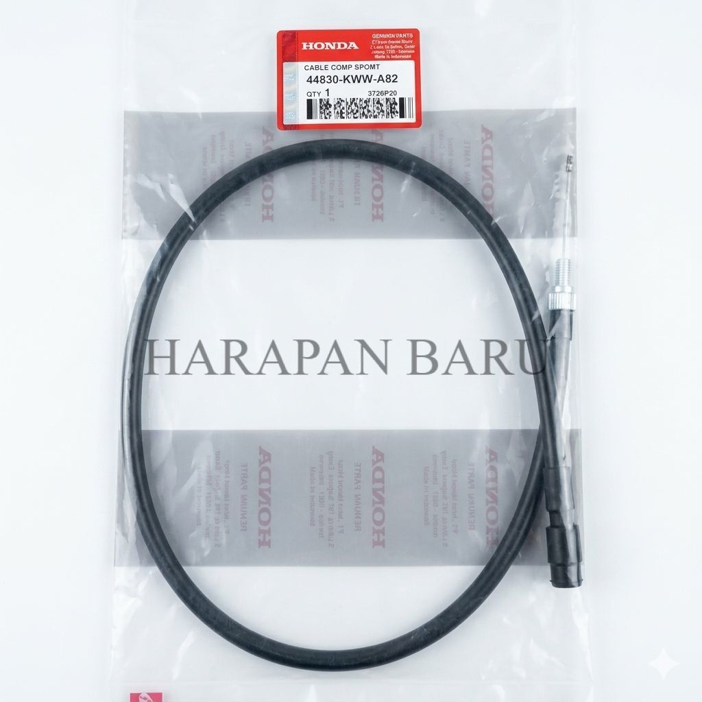 [HB]  Kabel Speedometer REVO 110 & SUPRA X 125 FI ORI AHM 44830-KWW-A82