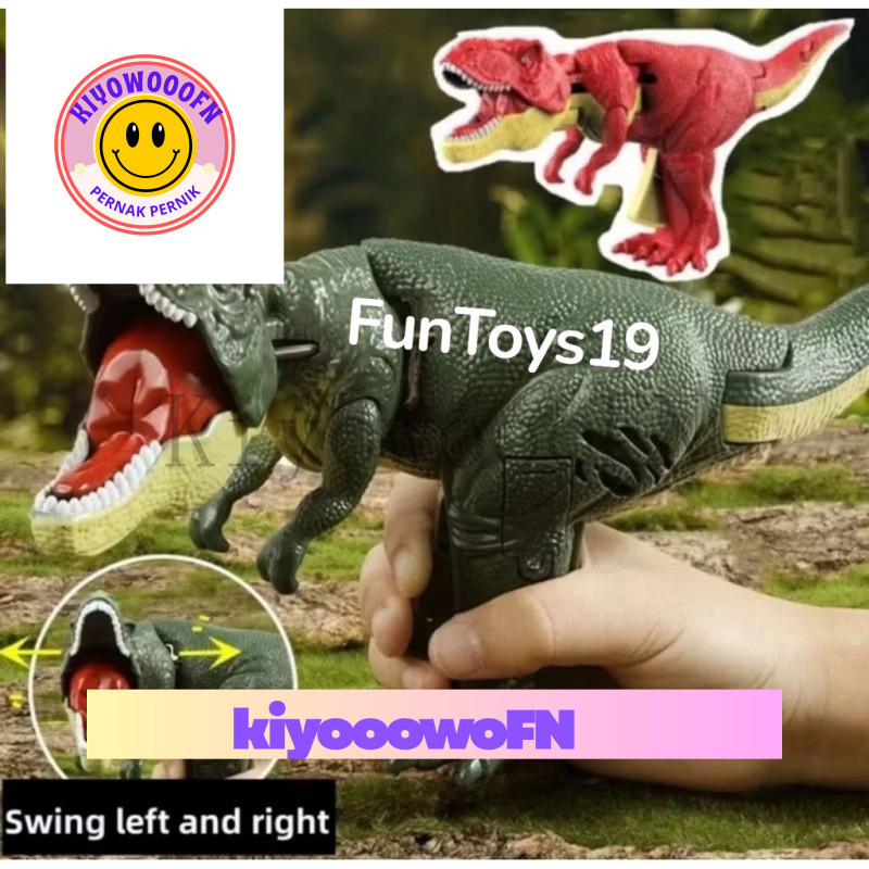 Dinosaurus GEAL GEOL / Interactive Dino / Dino Gerak Kiri Kanan Mainan Anak Robot Viral Dinosaurus S