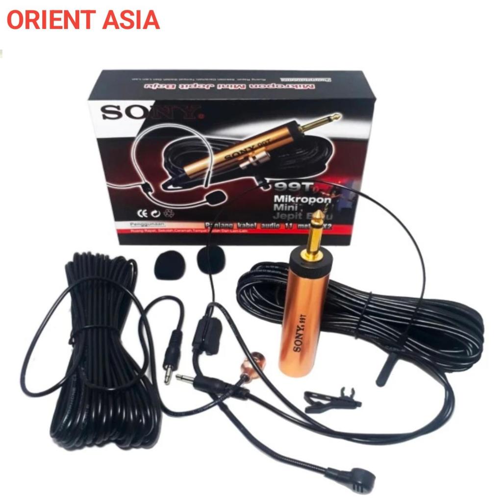 mic jepit sony 99t moc kabel headset