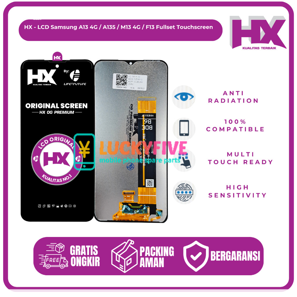 LCD Samsung A13 4G / A135 / M13 4G / M13 HX Fullset Touchscreen
