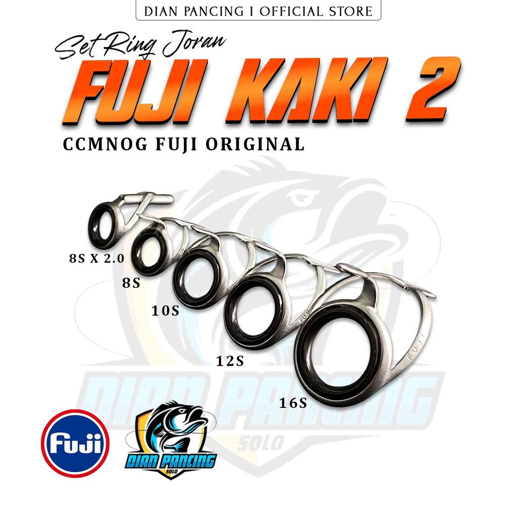 Set Ring Joran Fuji CCMNOG Original Isi 5pcs Tipe (Kaki 2)