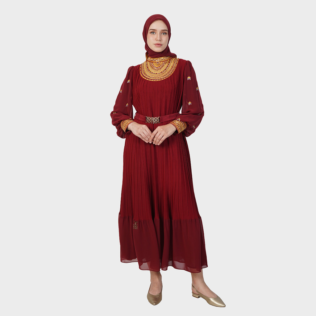 HIKMAT D8837 - Zafir Flow Gamis Abaya Wanita