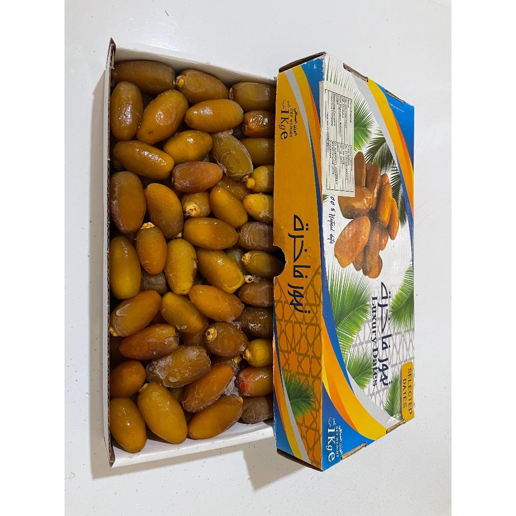 Grade A KURMA RUTHOB 1 KG LUXURY DATES FRESH SEGAR Premium Fresh