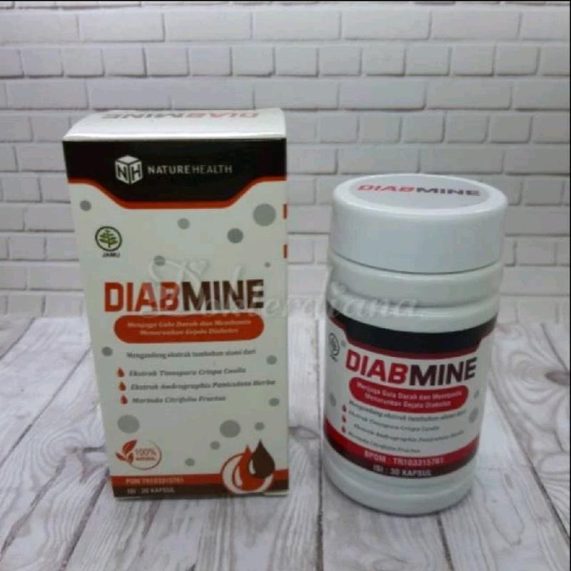 Diabmine Asli Obat Diabetes Herbal Ampuh Menurunkan Kadar Gula Asli