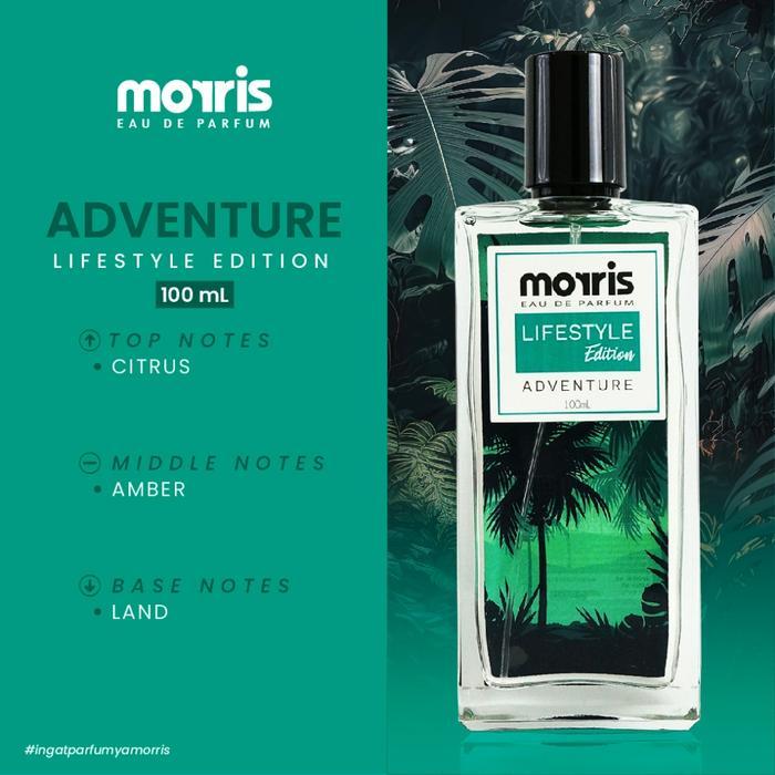 Morris Lifestyle Edition 100ml/Parfum Pria - Adventure, Morris